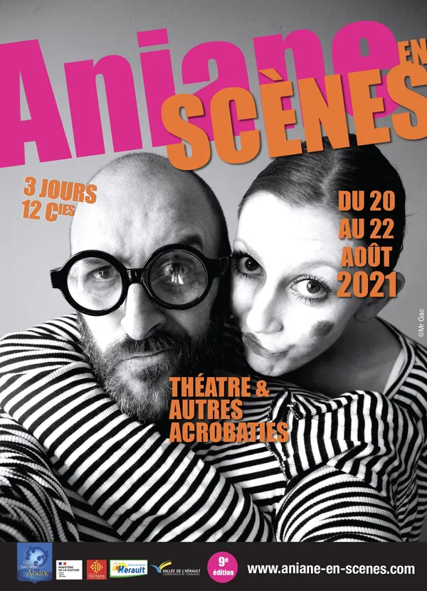 Affiche du festival Aniane en Scènes 2021