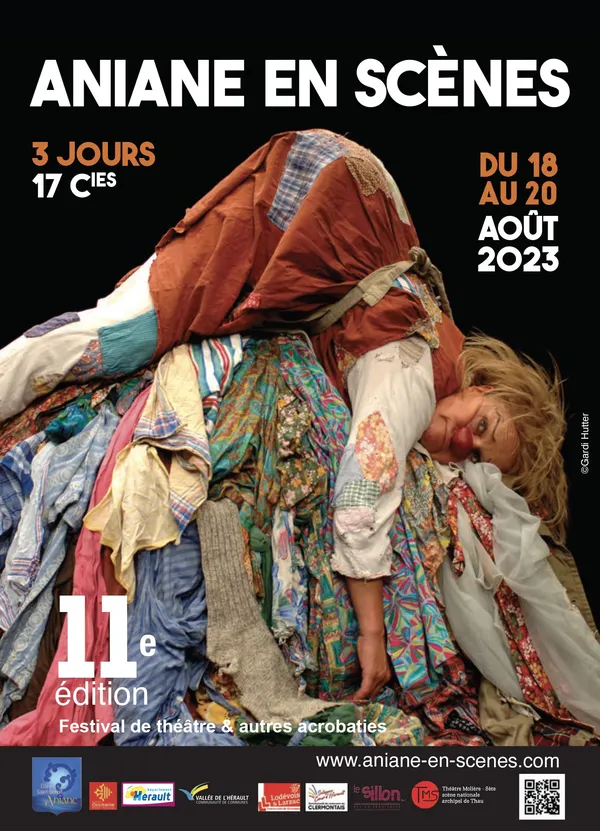 Affiche du festival Aniane en Scènes 2023