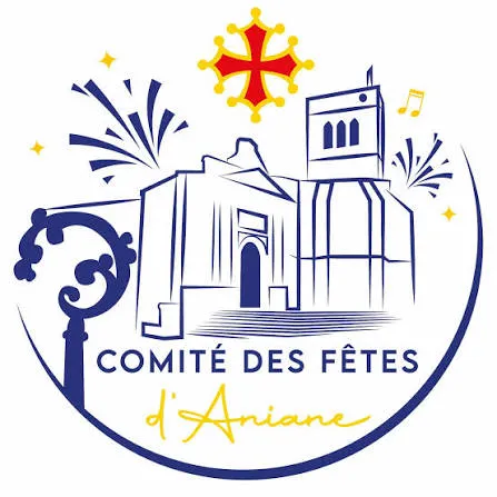 Logo Comité des fêtes d'Aniane — partenaire En Scènes !