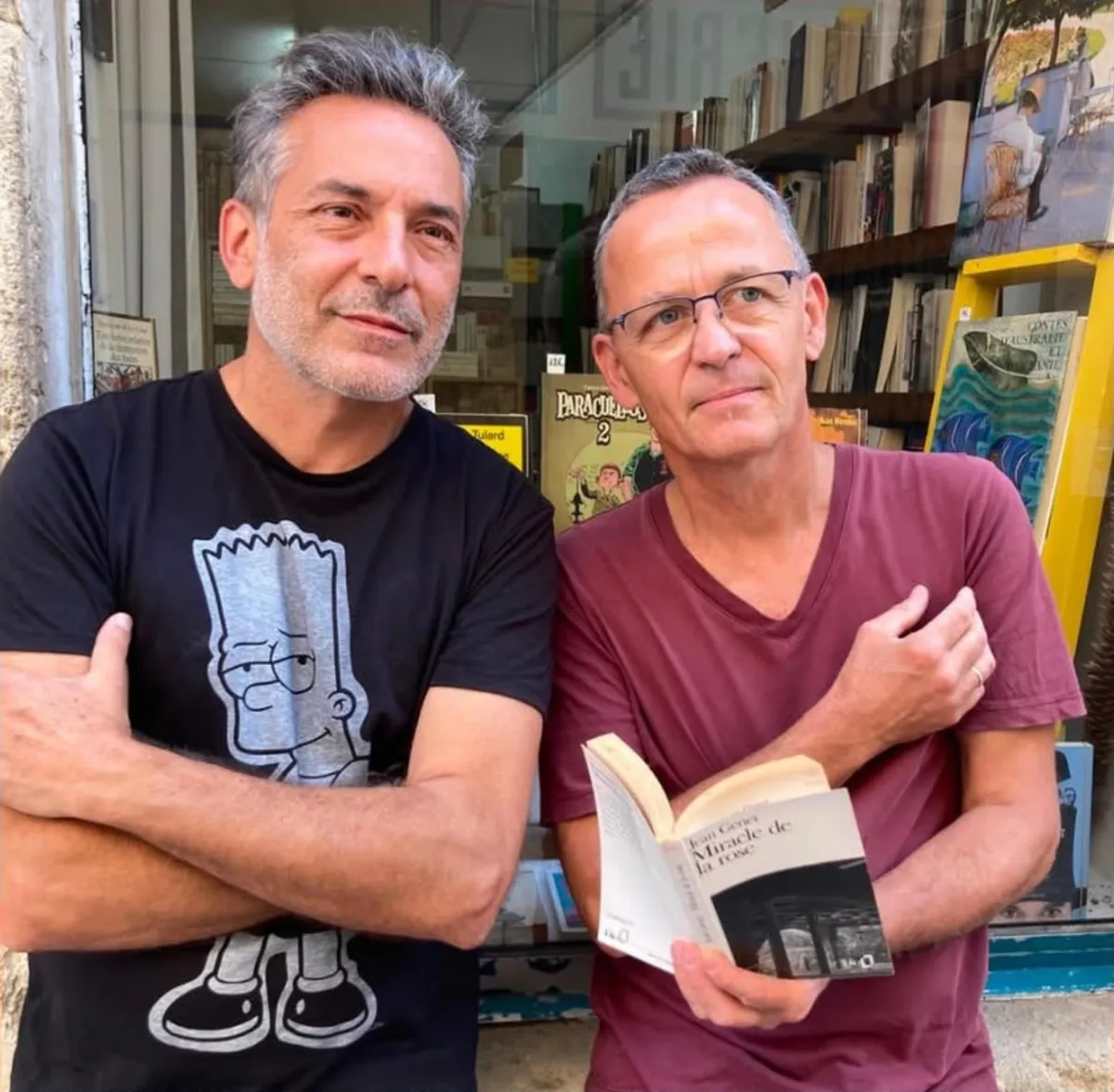 Gaël Chesnel et Pierre-Jean Peters — Lecture à voix haute, festival En Scènes ! à Aniane