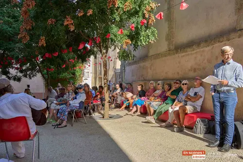Lecture à voix haute — festival En Scènes ! Aniane 2026